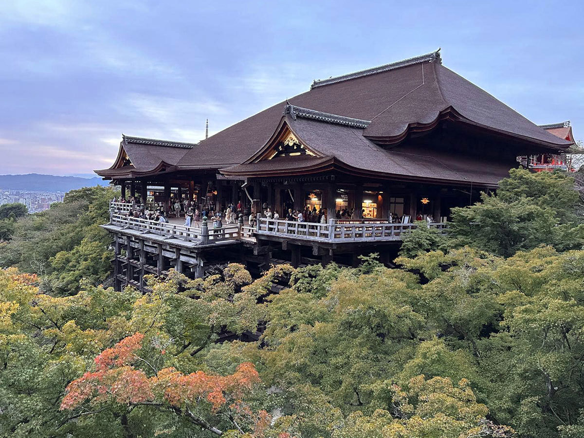 Kiyomizu-dera à Kyôto