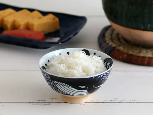 Bol à riz en porcelaine de Minoyaki