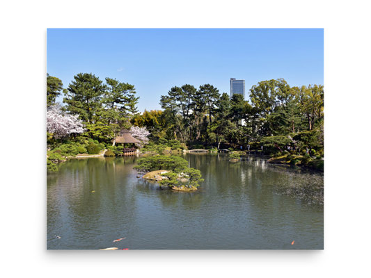 Jardin Shukkei-en à Hiroshima